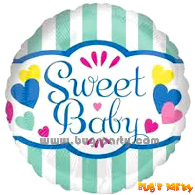 Sweet Baby Stripes Balloon