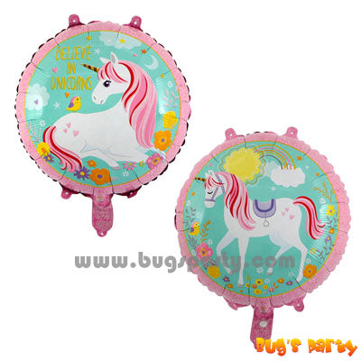 Believe in Unicorn balloon