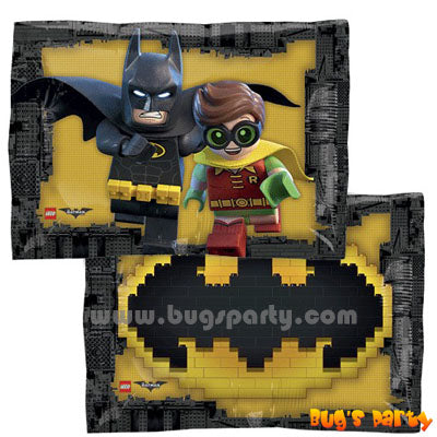 Batman and Robin Lego balloon