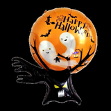 Halloween Balloons, Spider, Jack-O-Lantern, Pumpkin, Mummy, Skull