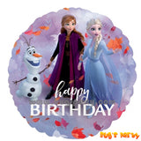 Frozen 2 happy birthday balloon