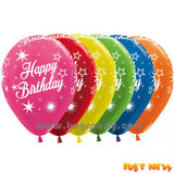 Happy Birthday Latex balloon, helium quality