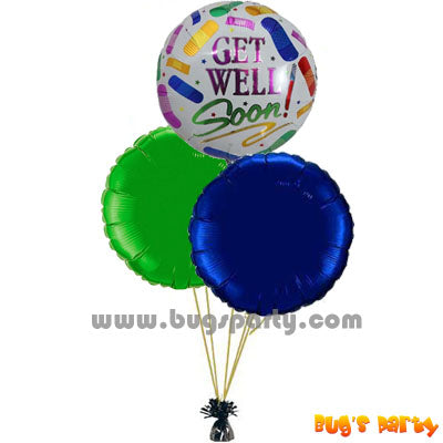 Get Well Soon balloon bouquet
