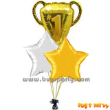 Champion Trophy Balloons Set