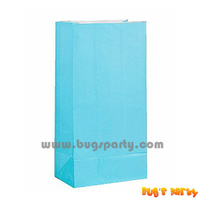 Caribbean blue Paper Bags