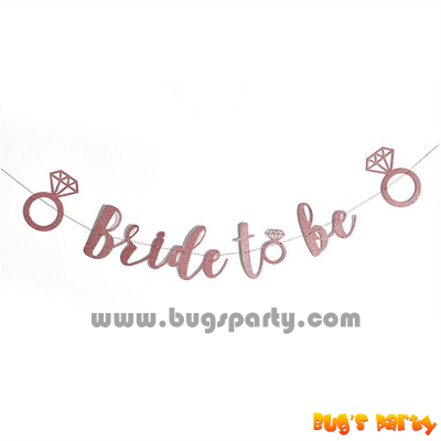 Bride to Be party banner