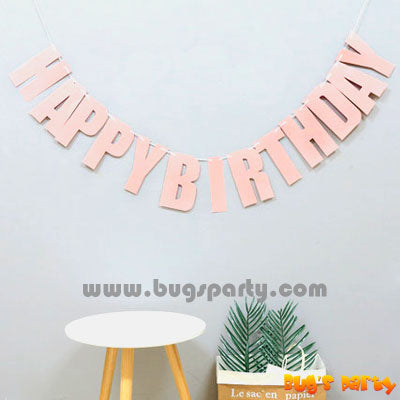 Happy Birthday Letter Banner