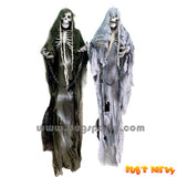 Halloween realistic prop, hanging chained ghost