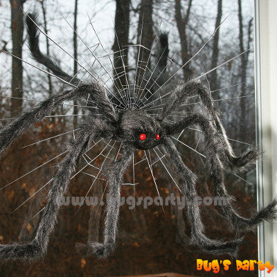Gray Spider crasher Halloween prop