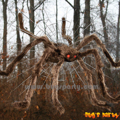 Brown Spider crasher Halloween prop