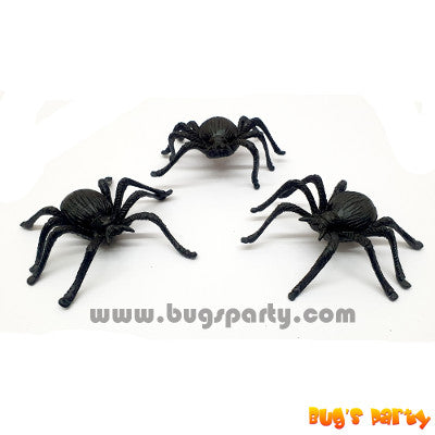 Halloween realisctic fake Black spider