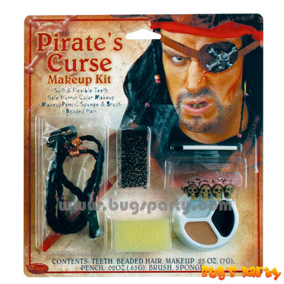 Pirate Curse Makeup