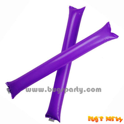 Purple Color Inflatable Rally, cheering pong bong Sticks