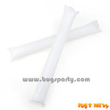 White Color Inflatable Rally, cheering pong bong Sticks