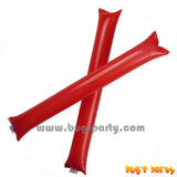 Red Color Inflatable Rally, cheering pong bong Sticks