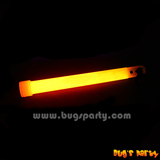 Orange color glow stick