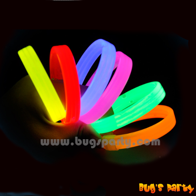 Glow wristband in assorted colors