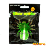 Glow in dark necklace pendant spider shaped