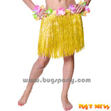 Yellow hula skirt for kids