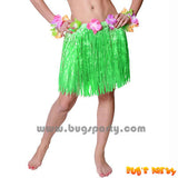 Green hula skirt for kids