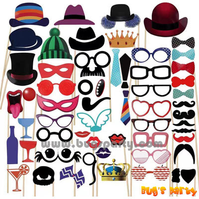 Party Photo Booth Kits, Props