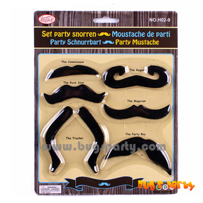Fake party mustaches