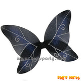 Water color fairy wings, black color