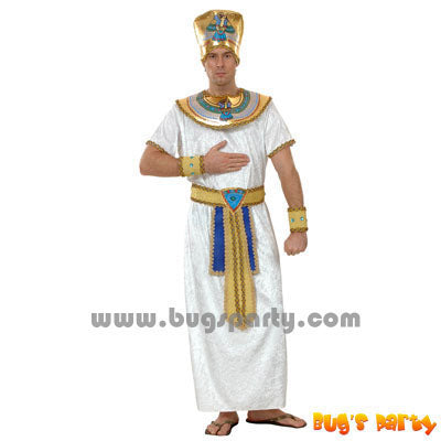 White Egyptian pharaoh costume