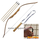 Robbin Hood costume accessories wooden Bow and Arrows