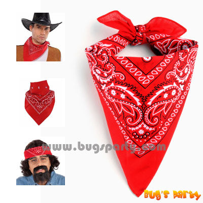 Cowboy Red Bandana