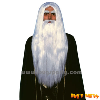 Merlin Wig Beard Set
