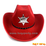 Red Sheriff Hat