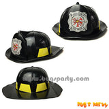 Fire fighter, Fireman Hat, Black Color