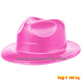 Plastic Fedora Ganster Hat
