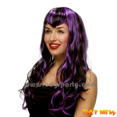Sinister Vampiress Halloween wig
