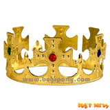 gold color king crown