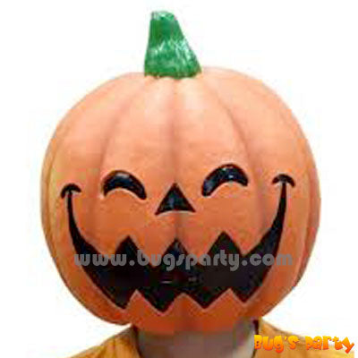 Rubber Pumpkin Head