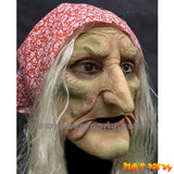 Halloween Realistic Witch Full Face Mask