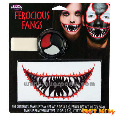 Ferocious Fangs Makeup Kit
