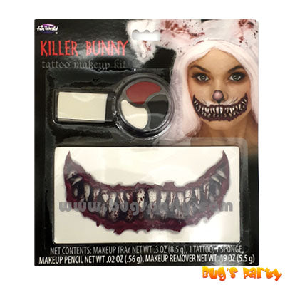 Killer Bunny Halloween Makeup kit