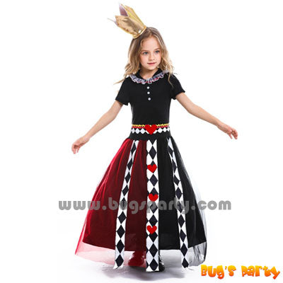 Alice in wonderland queen of hearts costume
