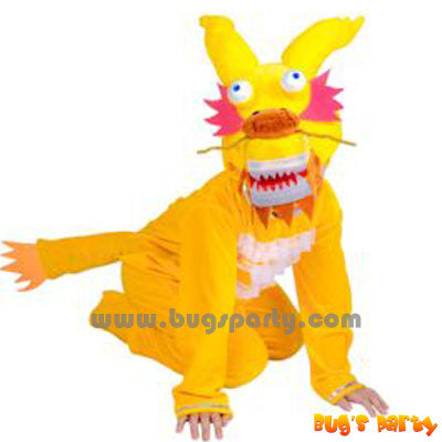yellow dragon costume for kids