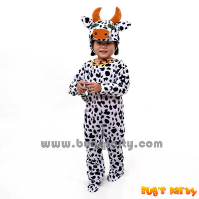 Milk cow animal costume for kids