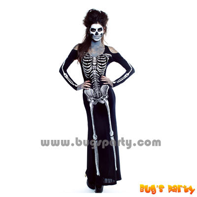 Halloween skeleton dress for women
