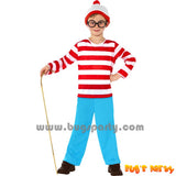 Where's Wally kids size costume