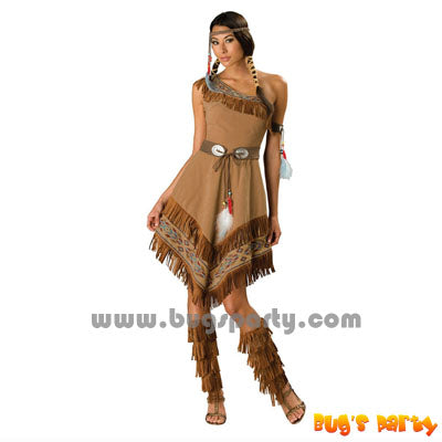 Red Indian women costume, Pocahontas costume