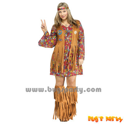 Women's Peace Love Hippie Costume