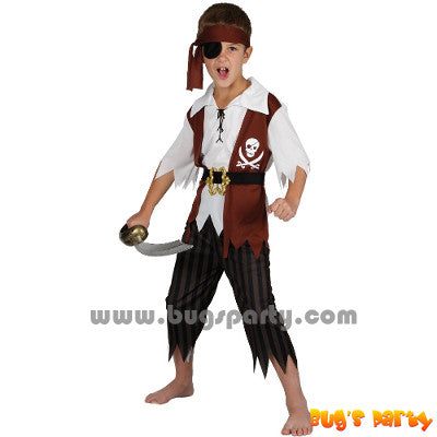 rouge pirate boy costume