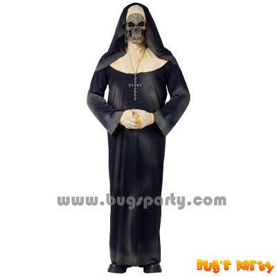 Eerie Halloween Sinister Sister Nun Costume
