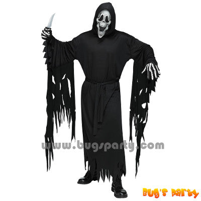 Halloween Skeleton face adult costume